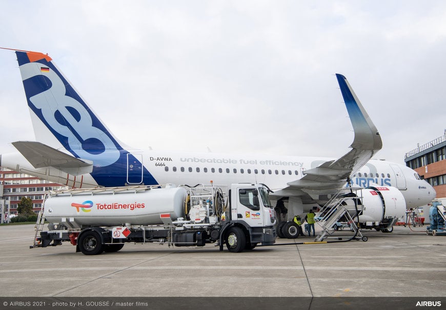 AIRBUS AND TOTALENERGIES SIGN A STRATEGIC PARTNERSHIP IN SUSTAINABLE AVIATION FUEL